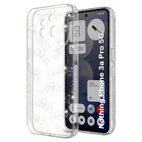 Husa de protectie Techsuit SparkleSkin Series compatibil cu Nothing Phone (3a) Pro, Transparent