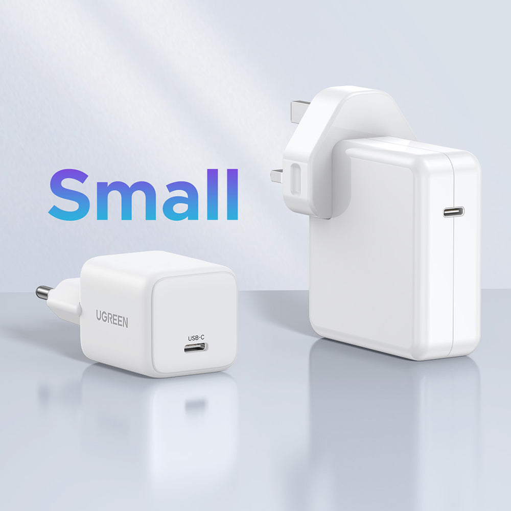 Incarcator Ugreen X512 (55554), USB-C, GaN, Fast Charging, 20W, PD3.0, QC4, 3A, Alb
