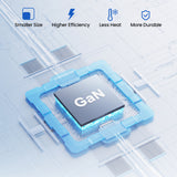 Incarcator Ugreen Nexode Pro X753 (25356), GaN, Fast Charging, Ultra-Slim, USB, 2x Type-C, 65W, 3A, PD3.0, QC4.0+, Gri