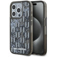 Husa de protectie Karl Lagerfeld Hardcase Liquid Glitter (KLHCP15XLKLGKCCK) compatibil cu iPhone 15 Pro Max, Monogram