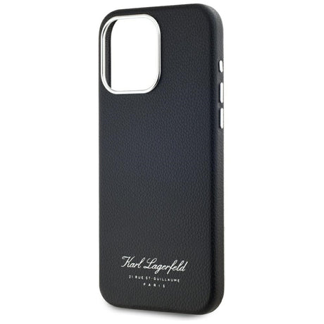 Husa de protectie Karl Lagerfeld Hardcase Leather (KLHCP15LPGWCMKHK) compatibil cu iPhone 15 Pro, Hotel RSG