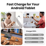 Incarcator Ugreen Nexode CD318 (90664), USB-C, GaN, Fast Charging, 20W, 3A, QC4.0+, Gri