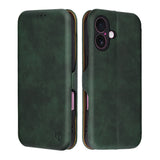 Husa de protectie Techsuit Safe Wallet Plus compatibil cu iPhone 16 Plus, Verde
