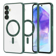 Husa de protectie Techsuit Luxury Crystal MagSafe compatibil cu Samsung Galaxy A55 5G, Deep Green