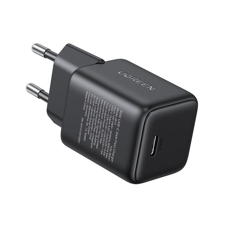Incarcator Ugreen X513 (65007), USB-C, GaN, Fast Charging, 30W, QC4, 5V/3A, Negru