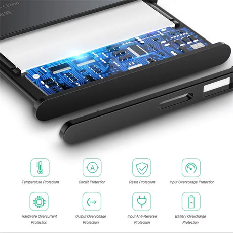 Componenta OEM Smartphone Battery (18530), without Flex-Cable - 2815mAh, Negru
