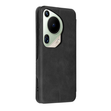 Husa de protectie Techsuit Safe Wallet Plus compatibil cu Huawei Pura 70 Ultra, Negru