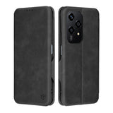 Husa de protectie Techsuit Safe Wallet Plus compatibil cu Honor 200 Lite, Negru