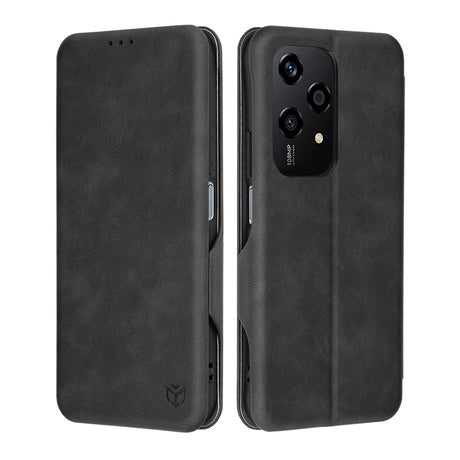 Husa de protectie Techsuit Safe Wallet Plus compatibil cu Honor 200 Lite, Negru