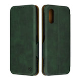 Husa de protectie Techsuit Safe Wallet Plus compatibil cu Sony Xperia 5 VI, Verde