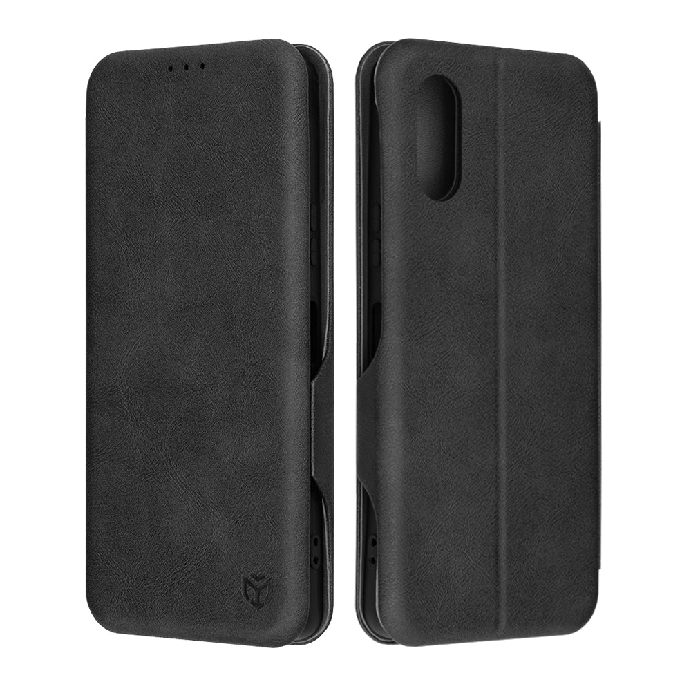 Husa de protectie Techsuit Safe Wallet Plus compatibil cu Sony Xperia 5 VI, Negru
