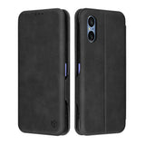 Husa de protectie Techsuit Safe Wallet Plus compatibil cu Sony Xperia 5 VI, Negru