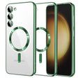 Techsuit Luxury Crystal MagSafe tok Samsung Galaxy S23 Plus készülékhez, zöld