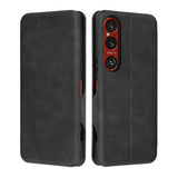 Husa de protectie Techsuit Safe Wallet Plus compatibil cu Sony Xperia 1 VI, Negru