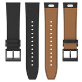 Curea smartwatch Techsuit Watchband 22mm (W073) compatibil cu Samsung Galaxy Watch (46mm)/Watch 3/Gear S3, Huawei Watch GT/GT 2/GT 3 (46mm), Maro