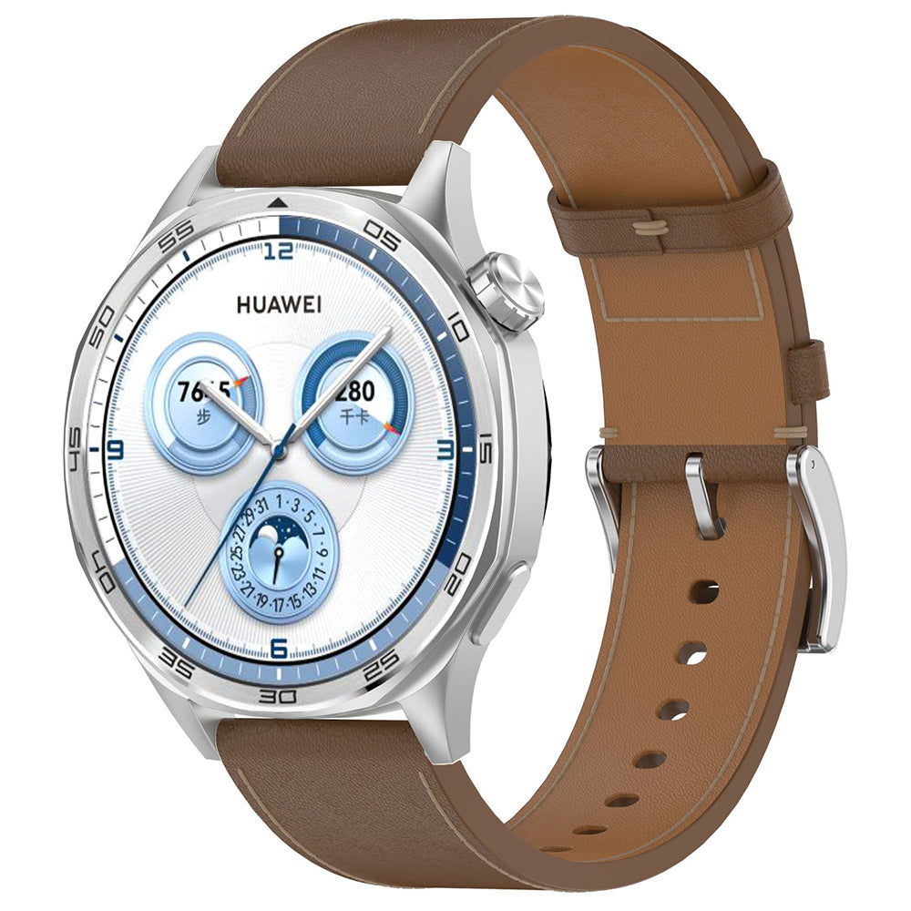 Curea smartwatch Techsuit Watchband 22mm (W073) compatibil cu Samsung Galaxy Watch (46mm)/Watch 3/Gear S3, Huawei Watch GT/GT 2/GT 3 (46mm), Maro