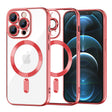 Husa de protectie Techsuit Luxury Crystal MagSafe compatibil cu iPhone 12 Pro Max, Rosu