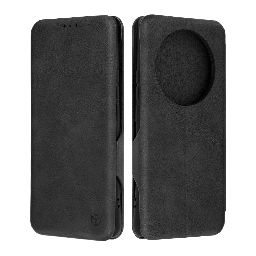 Husa de protectie Techsuit Safe Wallet Plus compatibil cu Realme 12 Pro / 12 Pro+, Negru