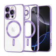 Husa de protectie Techsuit Luxury Crystal MagSafe compatibil cu iPhone 16 Pro Max, Mov Deschis