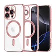 Husa de protectie Techsuit Luxury Crystal MagSafe compatibil cu iPhone 16 Pro Max, Roz