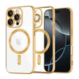 Husa de protectie Techsuit Luxury Crystal MagSafe compatibil cu iPhone 16 Pro, Auriu