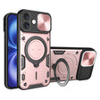 Husa de protectie Techsuit CamGuard Pro compatibil cu iPhone 16, Roz Auriu