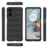 Husa de protectie Techsuit Magic Shield compatibil cu Motorola Moto G04 / Moto G04s / Moto G24 / Moto E14, Negru