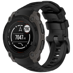 Curea smartwatch Techsuit Watchband (W076) compatibil cu Garmin Instinct E 45mm, Negru