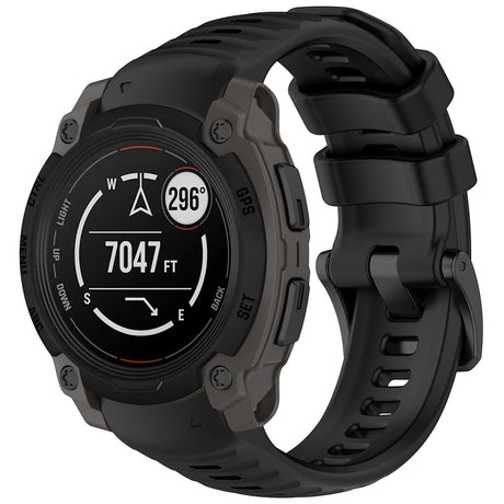 Curea smartwatch Techsuit Watchband (W076) compatibil cu Garmin Instinct E 45mm, Negru