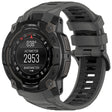 Curea smartwatch Techsuit Watchband (W077) compatibil cu Garmin Instinct 3 50mm/Instinct 3 50mm Solar, Gri