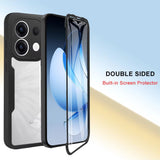 Folie de protectie Techsuit ColorVerse 360 Series + compatibil cu Oppo Reno13, Negru