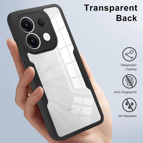 Folie de protectie Techsuit ColorVerse 360 Series + compatibil cu Oppo Reno13 Pro, Negru
