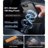 Husa de protectie Torras Guardian Magnetic Series compatibil cu iPhone 16e / iPhone 17e, Negru