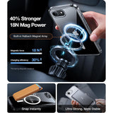 Husa de protectie Torras Guardian Magnetic Series compatibil cu iPhone 16e / iPhone 17e, Transparent