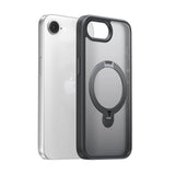 Husa de protectie Torras Ostand Spin MagSafe Series compatibil cu iPhone 16e / iPhone 17e, Negru