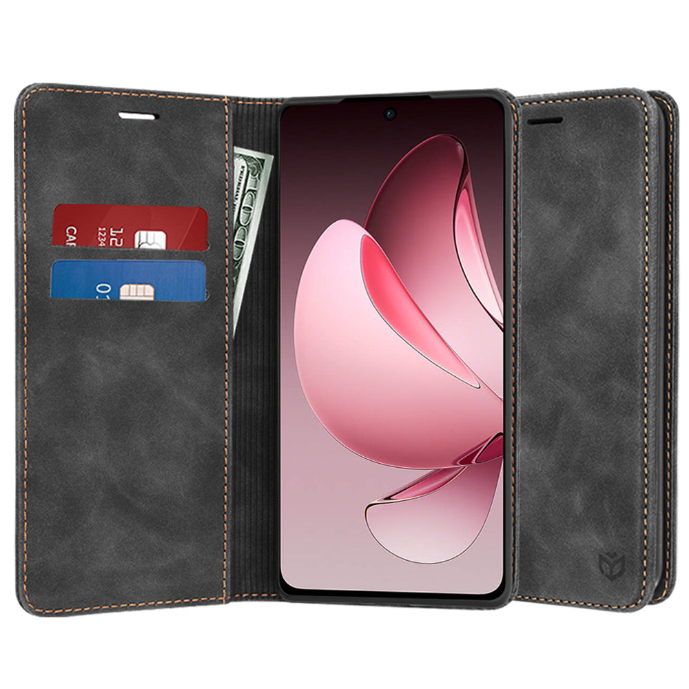 Husa de protectie Techsuit Confy compatibil cu Oppo Reno13 F 4G / Reno13 F 5G / Reno13 FS 5G, Negru