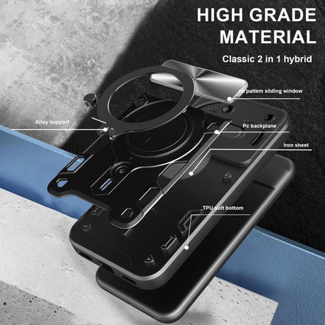 Husa de protectie Techsuit CamGuard Pro compatibil cu Nothing Phone (3a), Negru