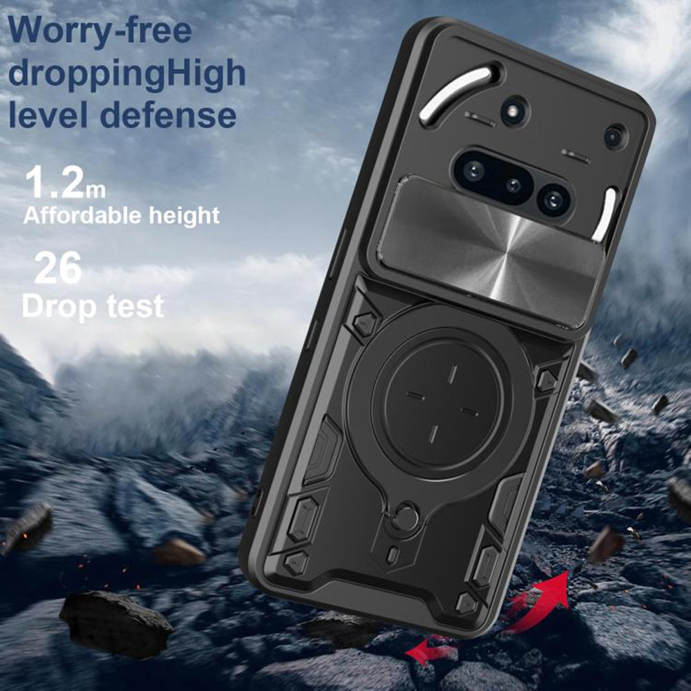Husa de protectie Techsuit CamGuard Pro compatibil cu Nothing Phone (3a), Roz Auriu