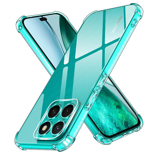 Husa de protectie Techsuit Shockproof Clear Silicone compatibil cu Honor X8c, Transparent