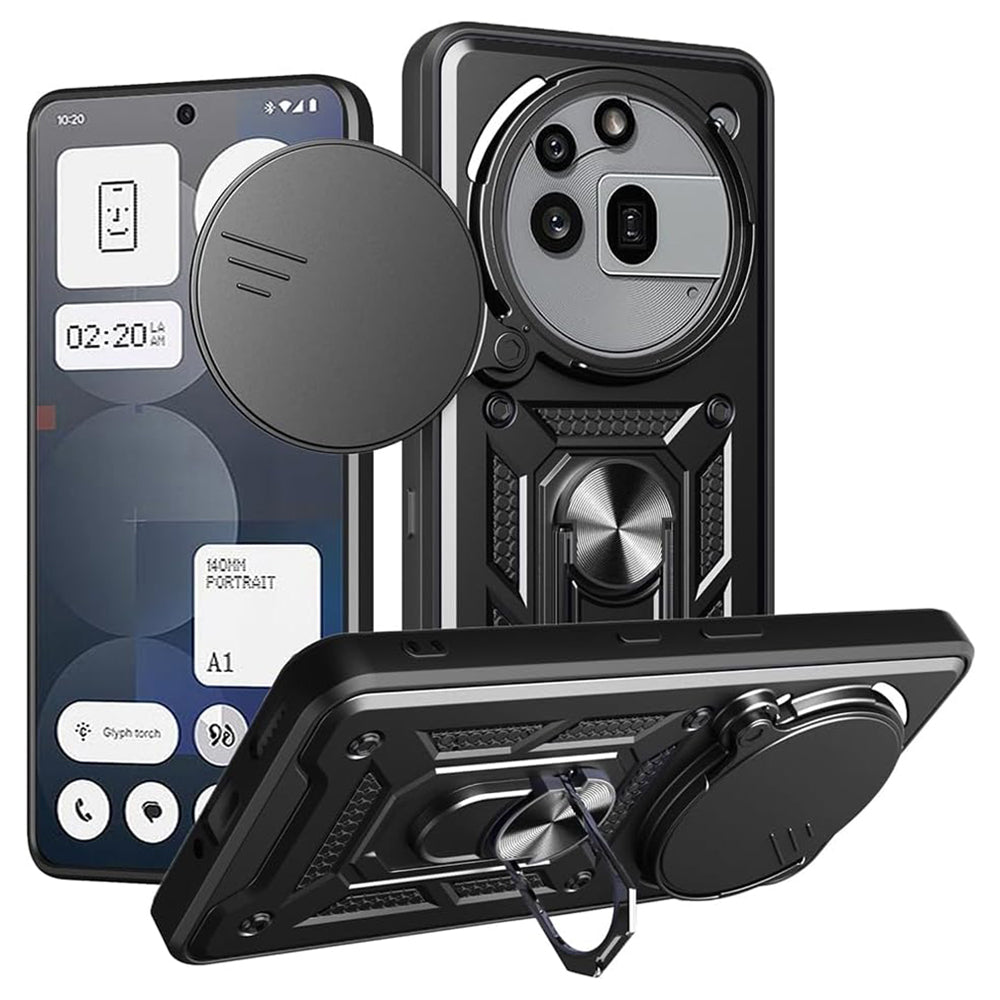 Husa de protectie Techsuit CamShield Series compatibil cu Nothing Phone (3a) Pro, Negru
