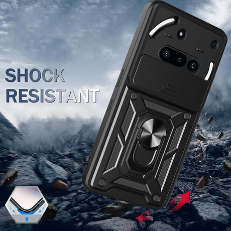 Husa de protectie Techsuit CamShield Series compatibil cu Nothing Phone (3a), Negru