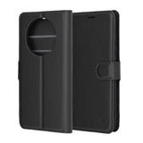 Husa de protectie Techsuit Leather Folio compatibil cu Realme 14 Pro, Negru