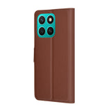 Husa de protectie Techsuit Leather Folio compatibil cu Honor X8c, Maro