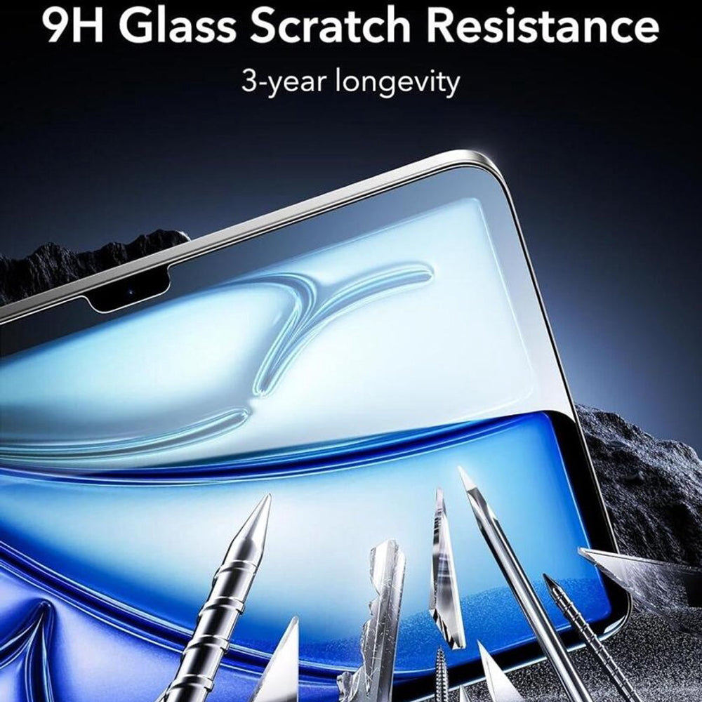 Husa de protectie tableta ESR Armorite Screen Protector UltraFit Tray (set de 2) compatibil cu iPad Air 11 (2024) / Air 11 (2025) / Air 11 (2026), Transparent