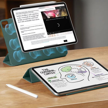 Husa de protectie tableta ESR Rebound Magnetic compatibil cu iPad Pro 12.9 (2020/2021/2022) / Air 13 (2024) / Air 13 (2025) / Air 13 (2026), Verde Padure