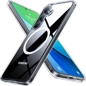 Husa de protectie Torras Guardian Magnetic Series compatibil cu Samsung Galaxy S25 Plus, Transparent