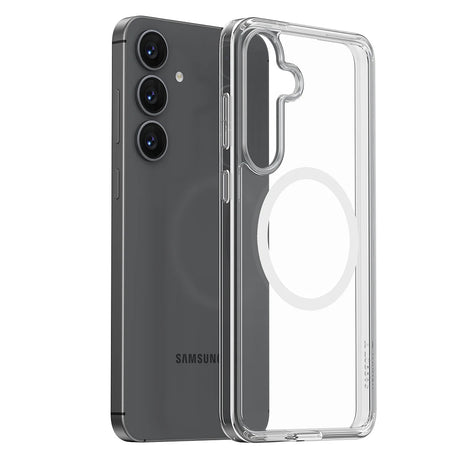Husa de protectie Torras Guardian Magnetic Series compatibil cu Samsung Galaxy S25, Transparent
