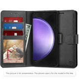 Husa de protectie Techsuit Diary Book compatibil cu Oppo Reno16, Negru