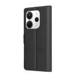 Husa de protectie Techsuit Leather Folio compatibil cu Xiaomi Redmi Note 14 5G, Negru