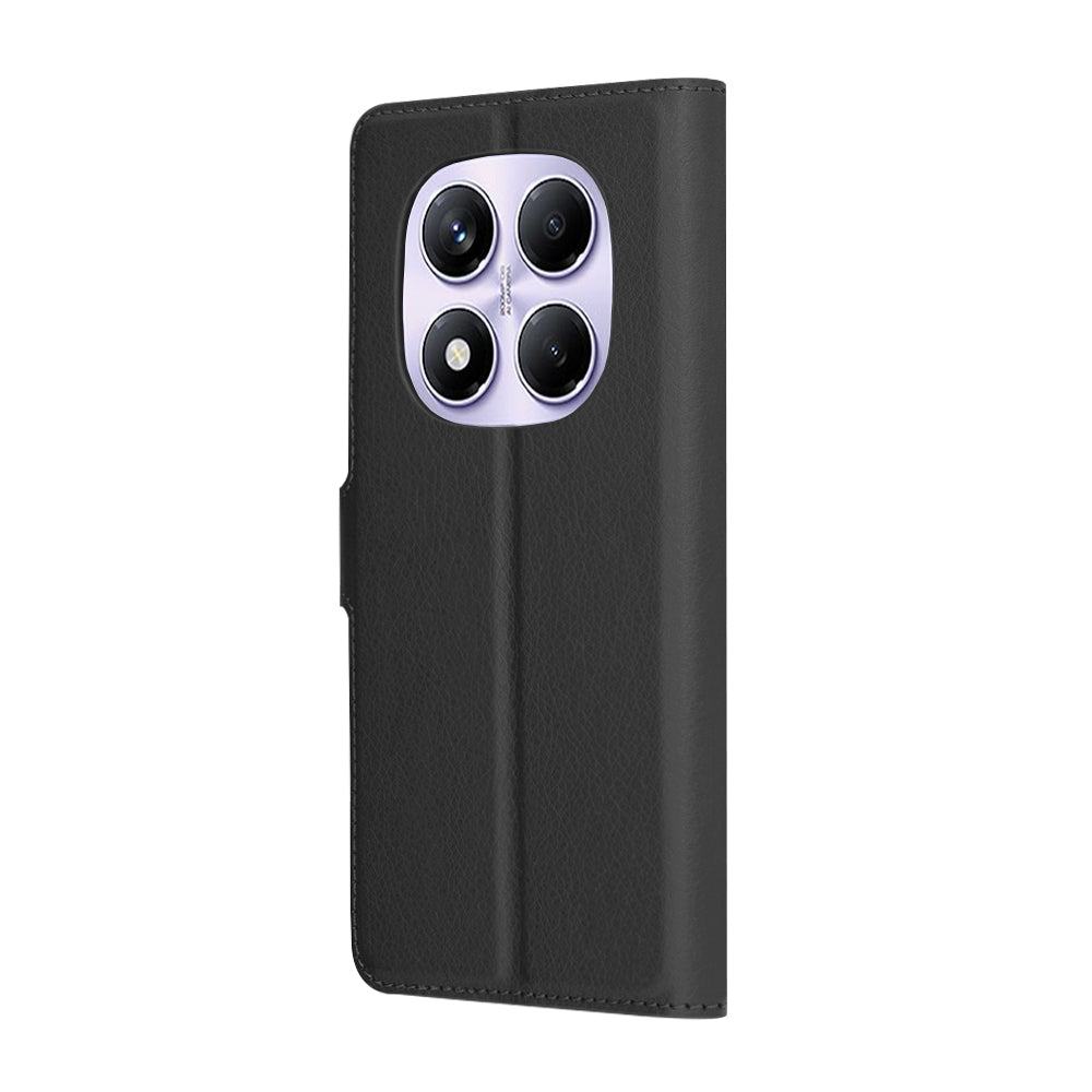Husa de protectie Techsuit Leather Folio compatibil cu Xiaomi Redmi Note 14 Pro 4G, Negru